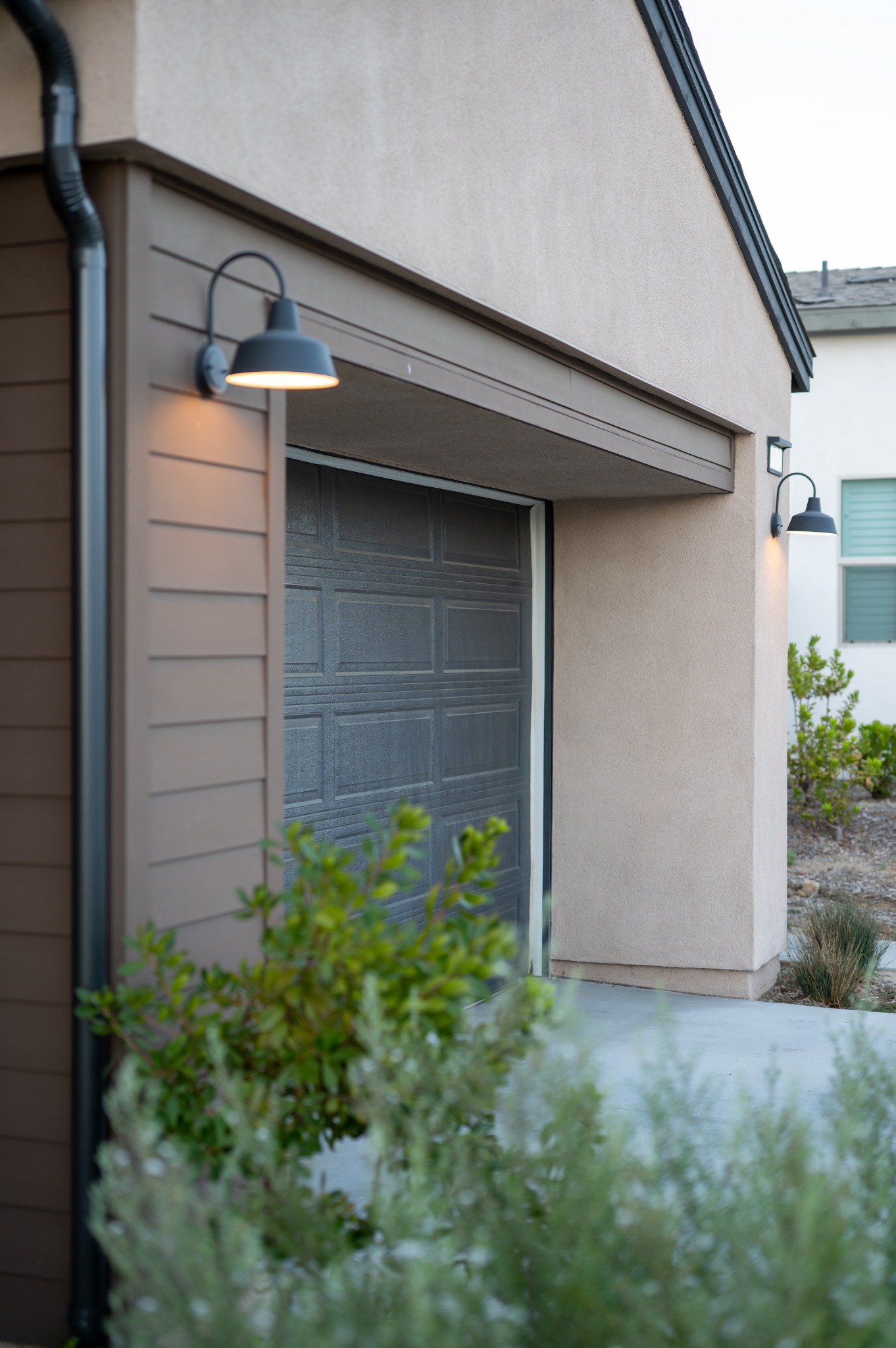 Butterfly Drive garage and exterior architectural detail